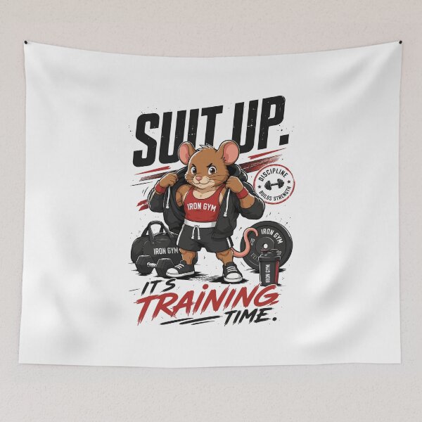 Item preview, Gym Rat Suit Up designed and sold by Ikibrai.