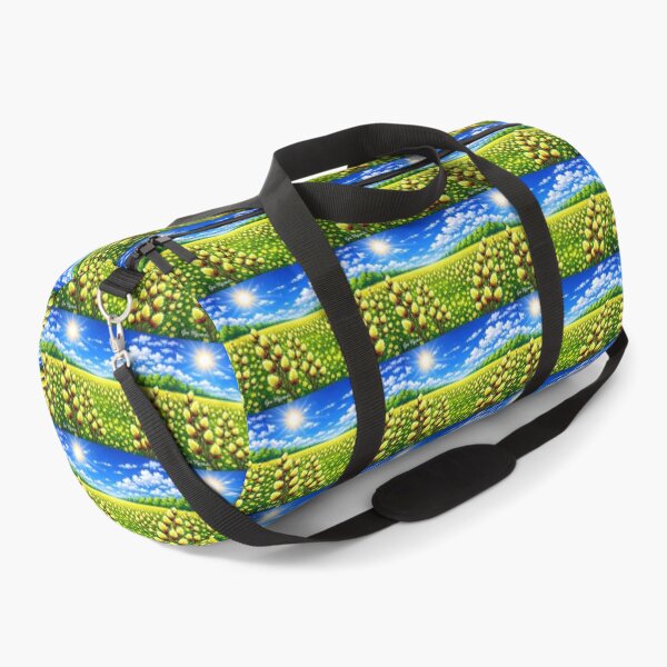 Item preview, Golden Pussy Willow Field – Vibrant Summer Horizon Art designed and sold by The Art Queen Of Michigan .