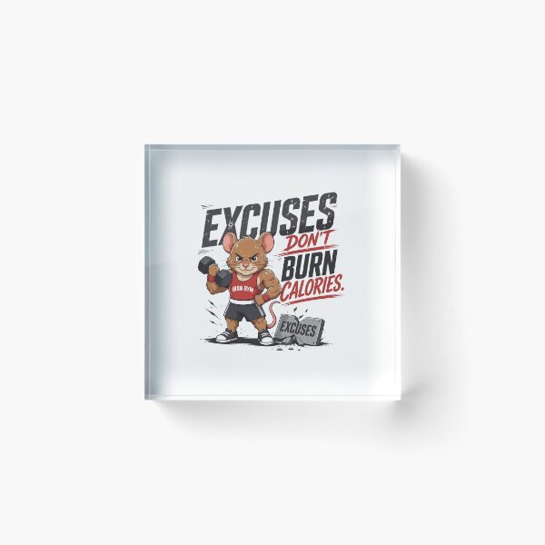 Item preview, Gym Rat Excuses designed and sold by Ikibrai.