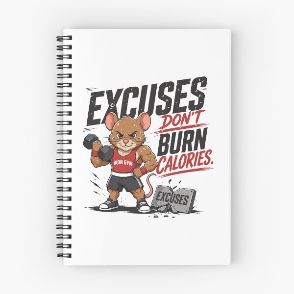 Item preview, Gym Rat Excuses designed and sold by Ikibrai.