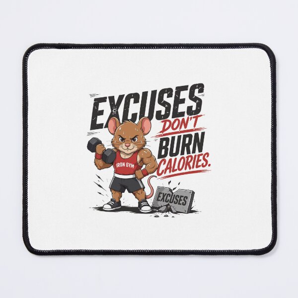 Item preview, Gym Rat Excuses designed and sold by Ikibrai.