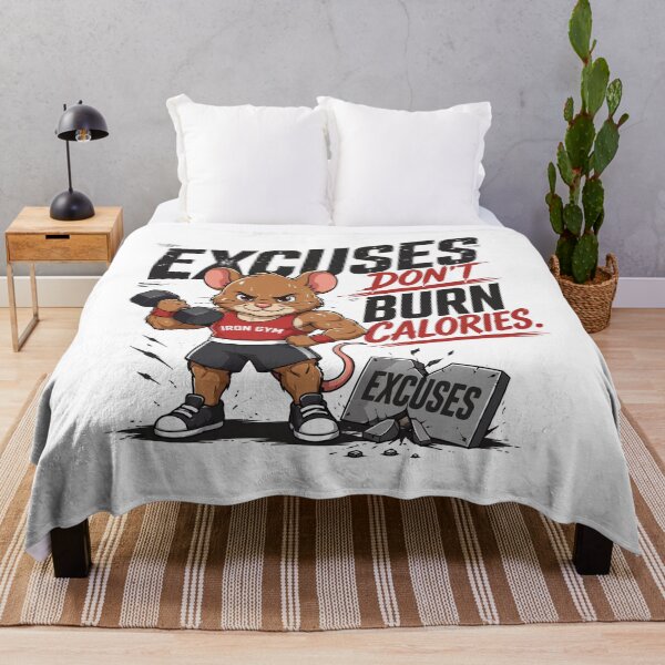 Item preview, Gym Rat Excuses designed and sold by Ikibrai.