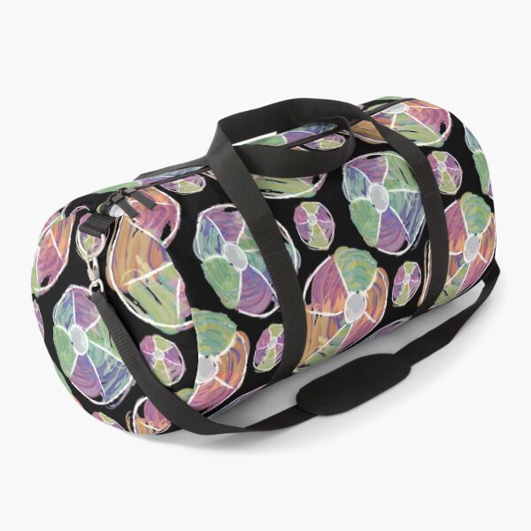 Item preview, Watercolor Beach Balls on Black designed and sold by Digitalmyth's Designs.