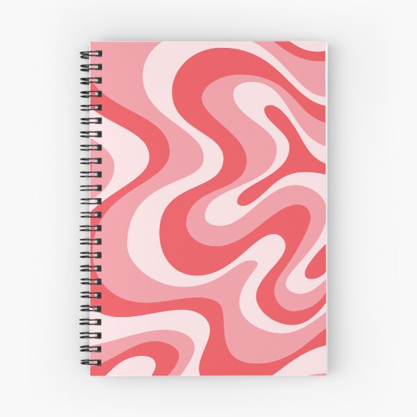 Item preview, Liquid Swirl Retro Abstract in pinks  tones, Light Blush, Cream, and White designed and sold by Differenceee.