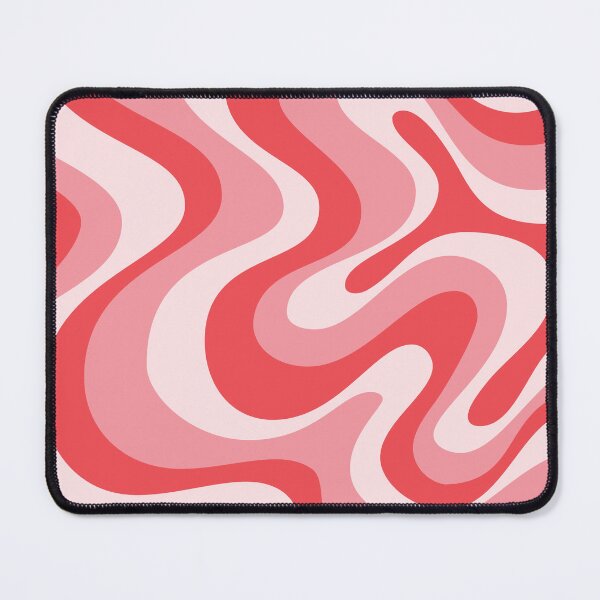 Item preview, Liquid Swirl Retro Abstract in pinks  tones, Light Blush, Cream, and White designed and sold by Differenceee.