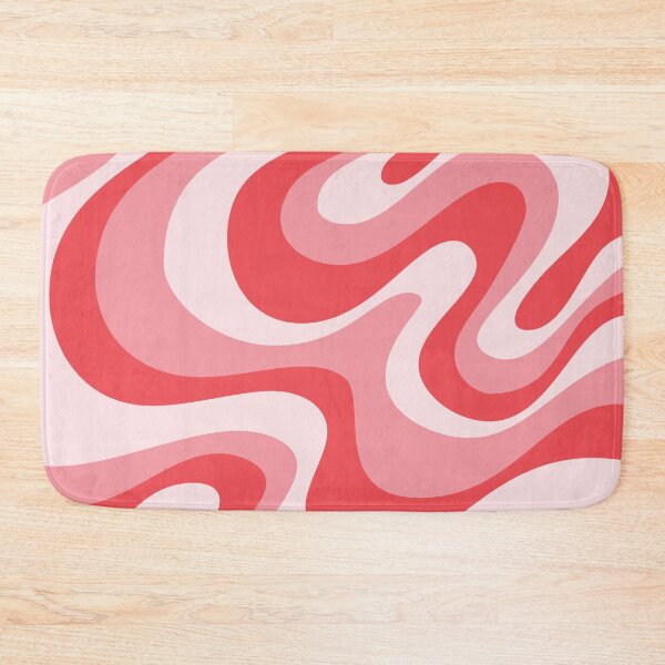 Item preview, Liquid Swirl Retro Abstract in pinks  tones, Light Blush, Cream, and White designed and sold by Differenceee.