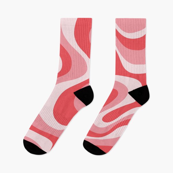 Item preview, Liquid Swirl Retro Abstract in pinks  tones, Light Blush, Cream, and White designed and sold by Differenceee.