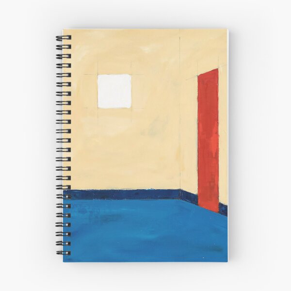 Item preview, Red Door Blue Room Modern Art designed and sold by Moodzu.
