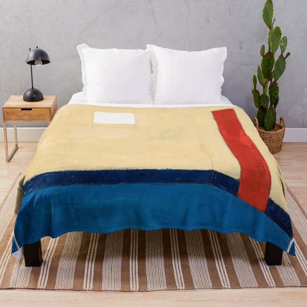 Item preview, Red Door Blue Room Modern Art designed and sold by Moodzu.