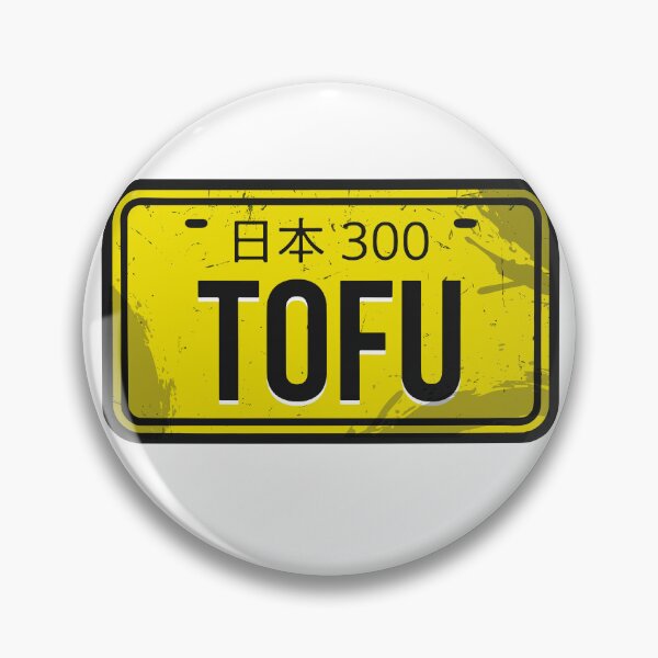 Item preview, Tofu Plate Yellow Japanese Kei Car designed and sold by carvect-id.