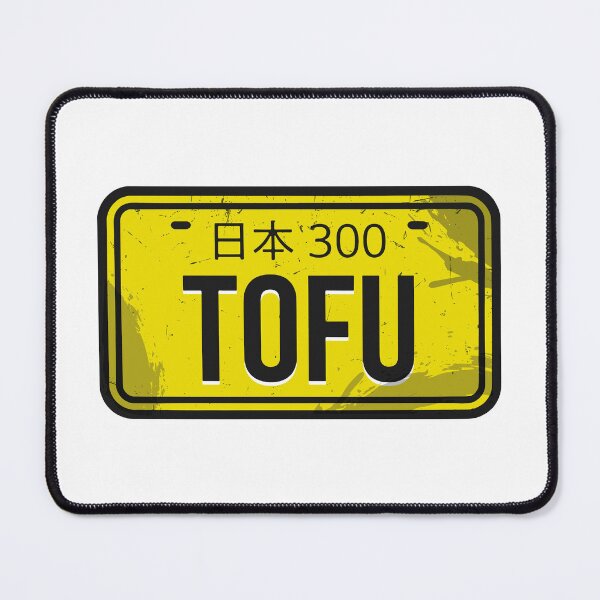 Item preview, Tofu Plate Yellow Japanese Kei Car designed and sold by carvect-id.