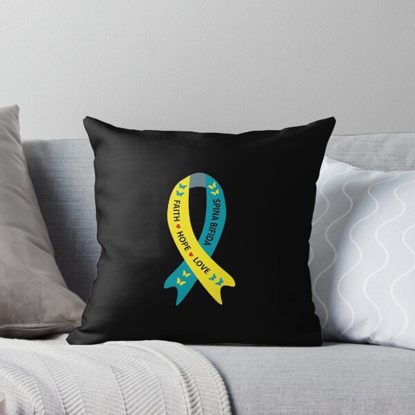 Item preview, Spina Bifida Faith Hope Love Awareness Ribbon designed and sold by PattersArt.