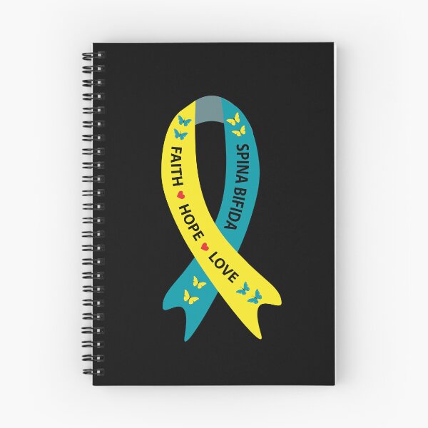 Item preview, Spina Bifida Faith Hope Love Awareness Ribbon designed and sold by PattersArt.
