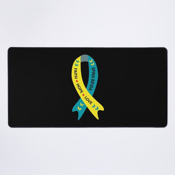 Item preview, Spina Bifida Faith Hope Love Awareness Ribbon designed and sold by PattersArt.