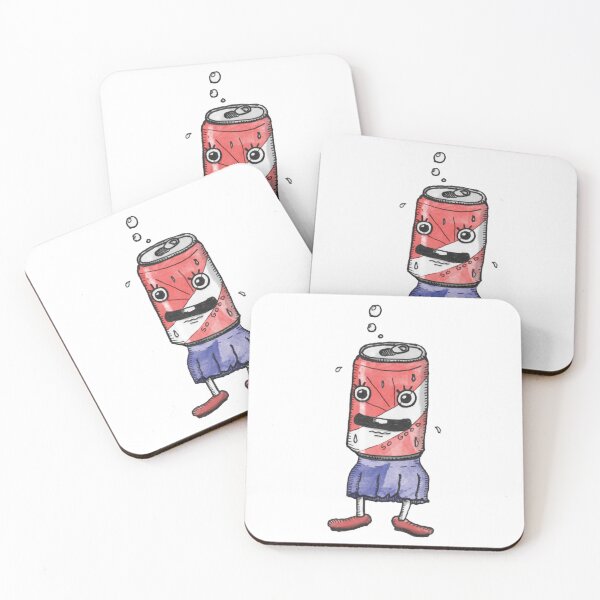Item preview, Soder Pop Color Funny Soda Can Walking Cartoon Design designed and sold by Dumbgoblin.