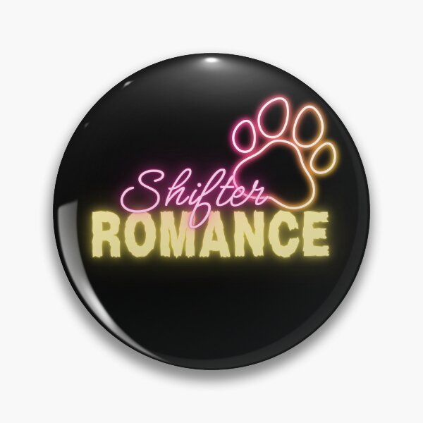 Item preview, Shifter Romance Neon Paw Print Bookish Graphic designed and sold by feralheartsclub.
