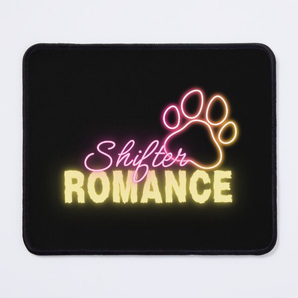 Item preview, Shifter Romance Neon Paw Print Bookish Graphic designed and sold by feralheartsclub.