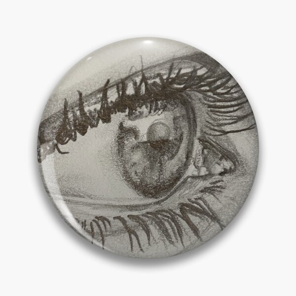 Item preview, Realistic eye sketch (just because) designed and sold by real-mars-art.