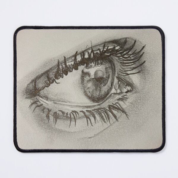 Item preview, Realistic eye sketch (just because) designed and sold by real-mars-art.