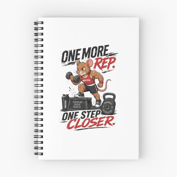 Item preview, Gym Rat One More Rep designed and sold by Ikibrai.