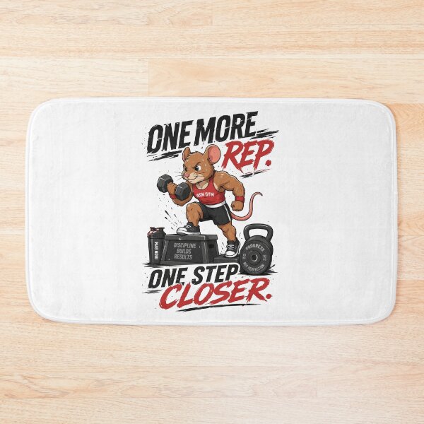 Item preview, Gym Rat One More Rep designed and sold by Ikibrai.