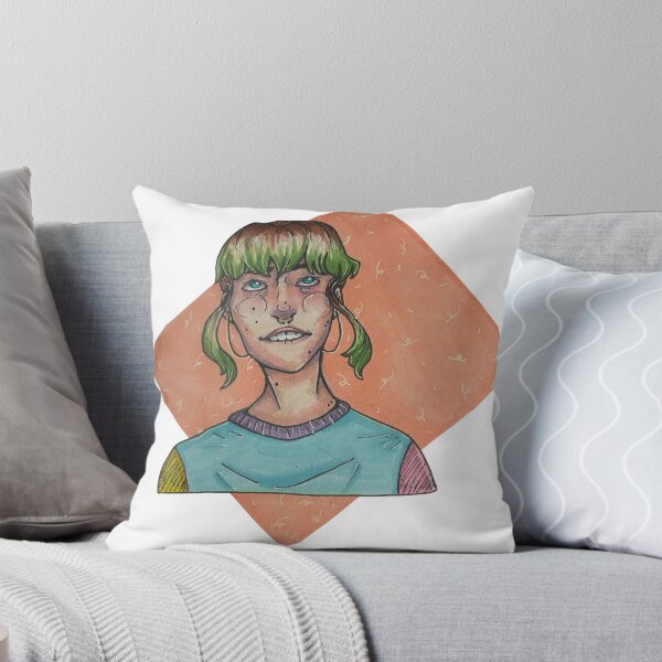Item preview, Alternative Person with Green Hair designed and sold by StudioSerpuntine.