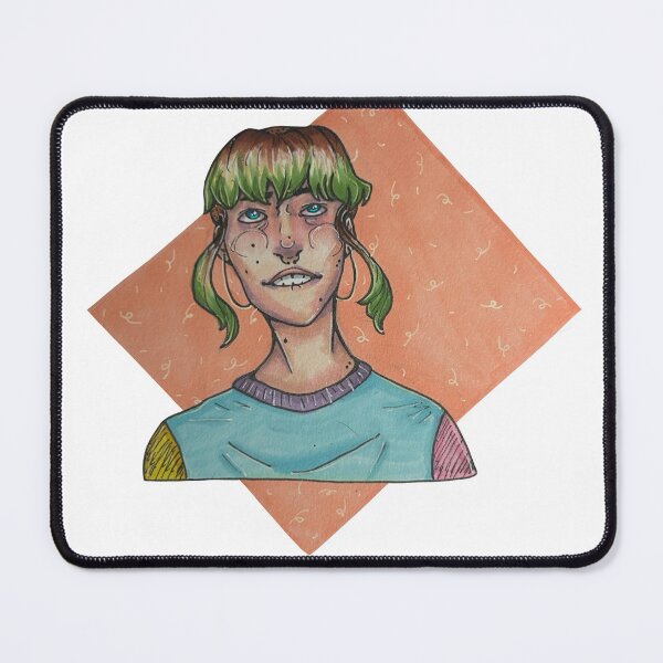 Item preview, Alternative Person with Green Hair designed and sold by StudioSerpuntine.