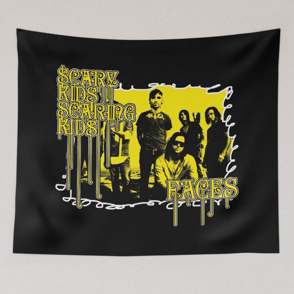 Item preview, Yellow SIlhouette Screamo Punk designed and sold by nerdyygraphic.