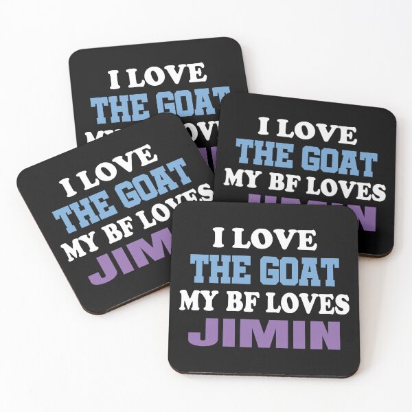 Item preview, I Love The Goat My Bf Loves Jimin. designed and sold by EunsooLee.