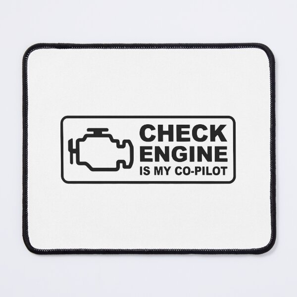 Item preview, Check Engine Is My Co Pilot designed and sold by carvect-id.