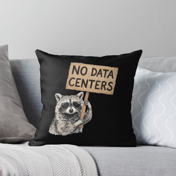 Item preview, Raccoon No Data Centers Protest vintage designed and sold by hargisnamocho.