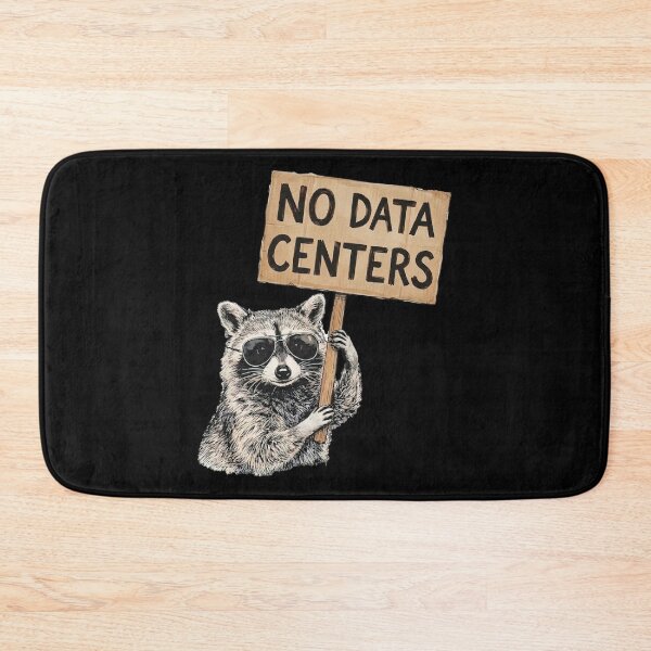 Item preview, Raccoon No Data Centers Protest vintage designed and sold by hargisnamocho.