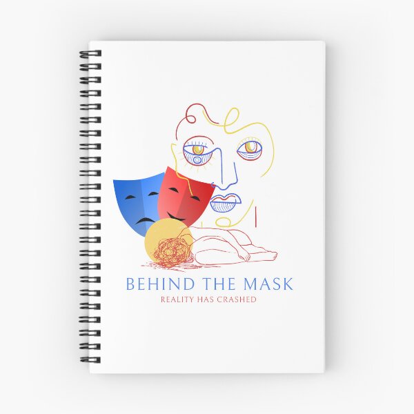Item preview, Behind The Mask Reality Has Crashed Abstract Surreal Art designed and sold by rich-moda.
