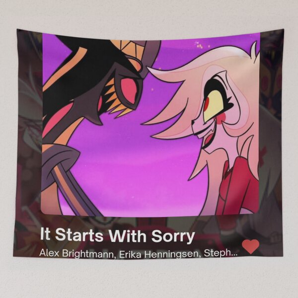 Item preview, It Starts With Sorry (Song) designed and sold by JustABrokeFan.