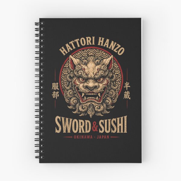 Item preview, Sword And Sushi ,Okinawa Japan Retro designed and sold by WardKasey.