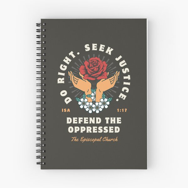 Item preview, Do Right. Seek Justice.  Defend the Oppressed.  - The Episcopal Church designed and sold by Canterbury Episcopal Campus Ministry at Texas Tech University .