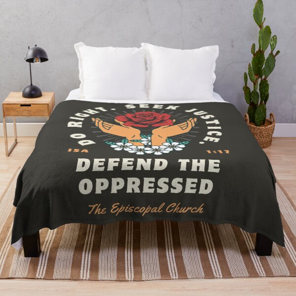 Item preview, Do Right. Seek Justice. Defend the Oppressed. - The Episcopal Church designed and sold by Canterbury Episcopal Campus Ministry at Texas Tech University .