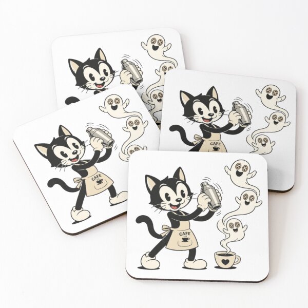 Item preview, Spooky Barista Black Cat Halloween designed and sold by Nathaphat514.