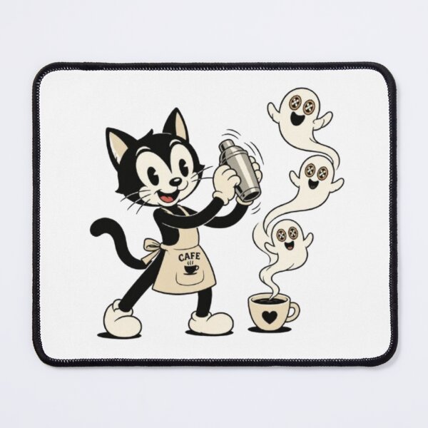 Item preview, Spooky Barista Black Cat Halloween designed and sold by Nathaphat514.