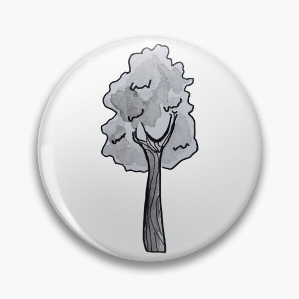 Item preview, b&w toontown inspired tree designed and sold by mal-the-toon.