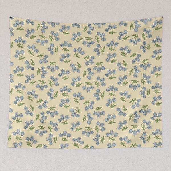 Item preview, Watercolor Texas Bluebonnets Pattern | Blue Wildflower Botanical Floral designed and sold by CaroStudioTX.