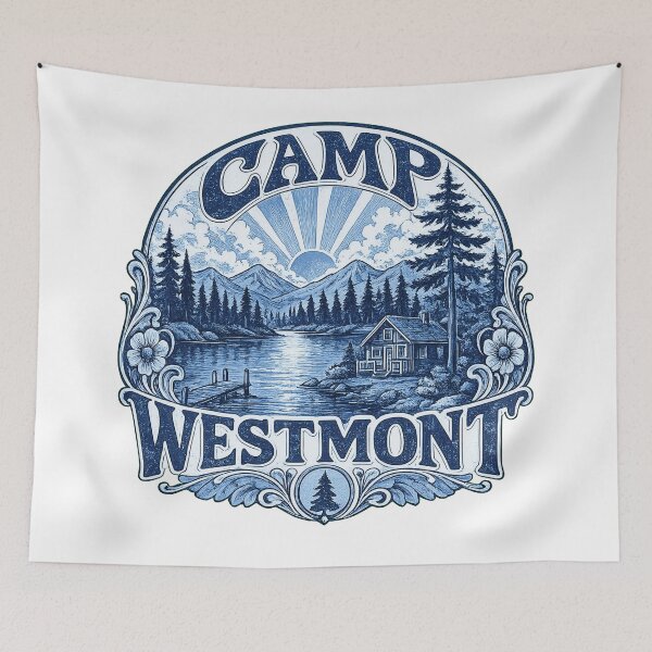 Item preview, CAMP WESTBROOK VINTAGE 1 designed and sold by KUSTOM CAMP CREATIVES.