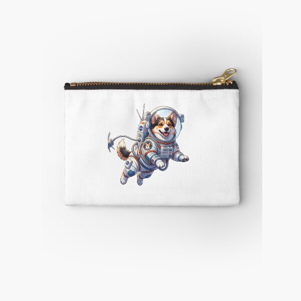 Item preview, Cosmic Explorer: Corgi Astronaut on Lunar Mission designed and sold by PictoVibe.