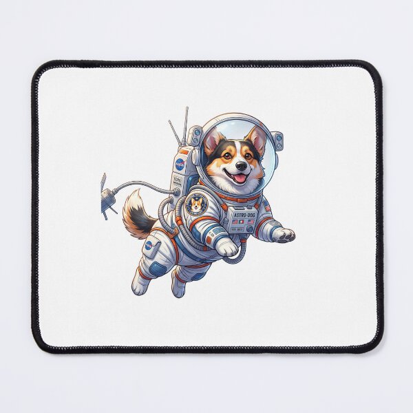 Item preview, Cosmic Explorer: Corgi Astronaut on Lunar Mission designed and sold by PictoVibe.