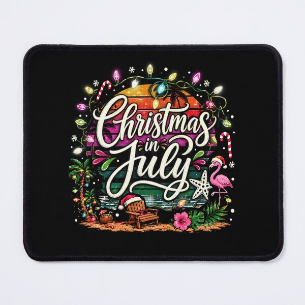 Item preview, Christmas In July Tropical Beach Summer Holiday designed and sold by watanabeee.