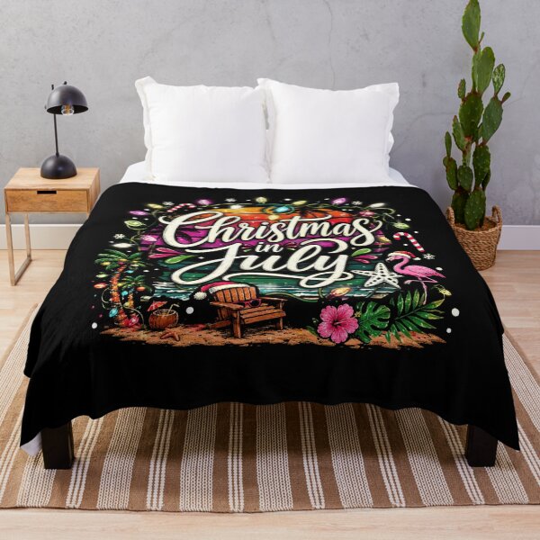 Item preview, Christmas In July Tropical Beach Summer Holiday designed and sold by watanabeee.