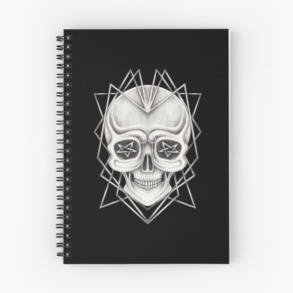 Item preview, Skull with graphic design designed and sold by Jiwsurreal.