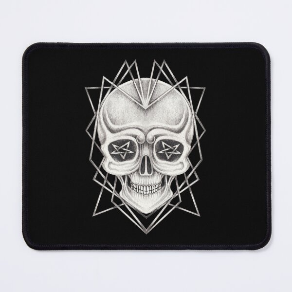 Item preview, Skull with graphic design designed and sold by Jiwsurreal.