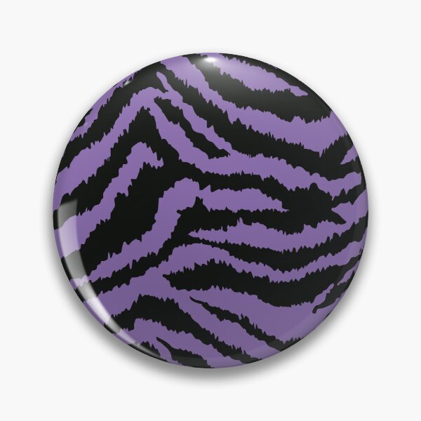 Item preview, Tiger Skin Pattern | Retro Lavender Animal Print designed and sold by The High Hippo.