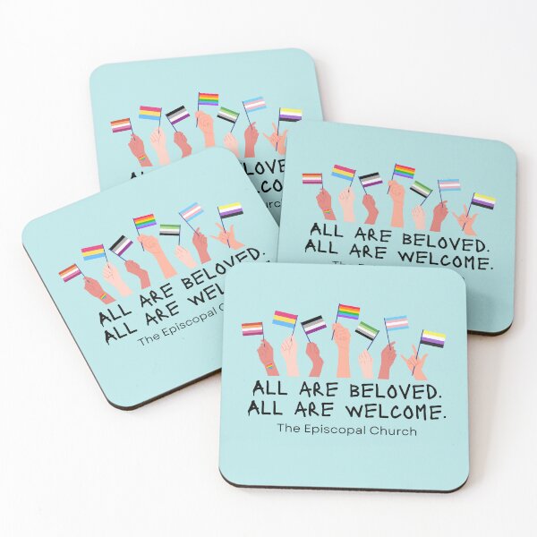 Item preview, All are Beloved.  All are Welcome. designed and sold by Canterbury Episcopal Campus Ministry at Texas Tech University .